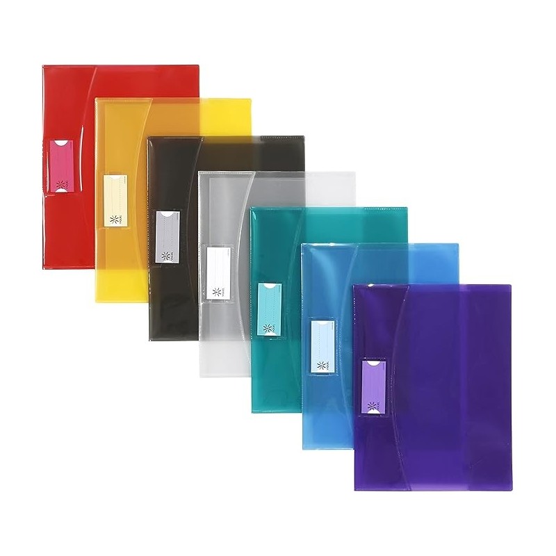 Protège cahier 17x22 PP Cristal