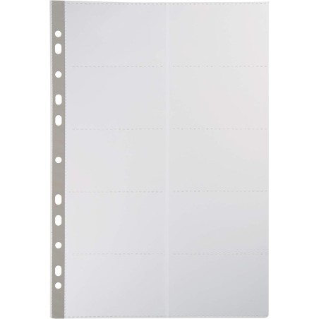 Recharge pochette carte de visite 14x11 Géode 5 Poch. Viquel