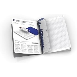 Cahier A4 5x5 int.180p 70g Conquérant