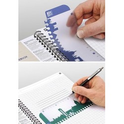 Cahier A4 5x5 int.180p 70g Conquérant