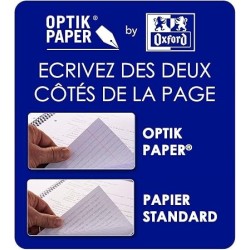 Cahier A4 5x5 int.180p 70g Conquérant