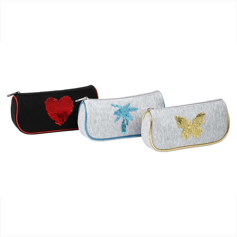 Trousse rond 22x7 love Viquel