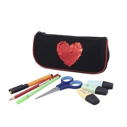 Trousse rond 22x7 love Viquel