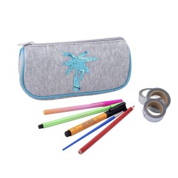 Trousse rond 22x7 love Viquel