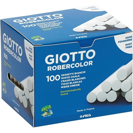 Craie bte de 100 Blanc Robercolor