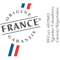 Cahier de textes FR Chi 15x21cm 266179Q QUOVADIS