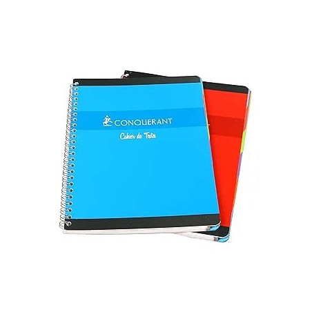 Cahier de texte intégral 17x22 124p 70g seyes Conquérant