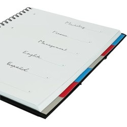 Cahier trieur (Organiserbook) 24x31 160p intégrale 5/5 Oxford