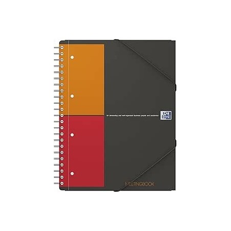 Cahier chemise (Meetingbook) 24x31 160p 80g intégrale 5/5 Oxford