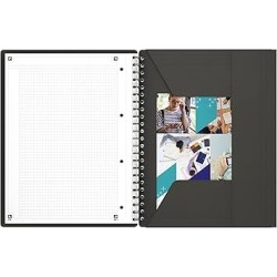 Cahier chemise (Meetingbook) 24x31 160p 80g intégrale 5/5 Oxford