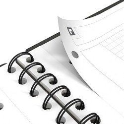 Cahier chemise (Meetingbook) 24x31 160p 80g intégrale 5/5 Oxford