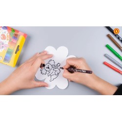 Feutre 24 couleurs JOVI