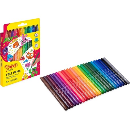 Feutre 24 couleurs JOVI