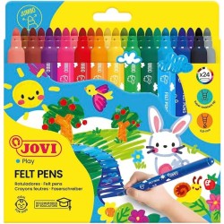 Feutre 24 couleurs MAXI JOVI