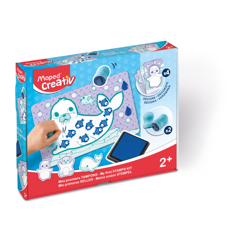 Set de coloriage EARLY AGE STAMPS CREATIV MAPED