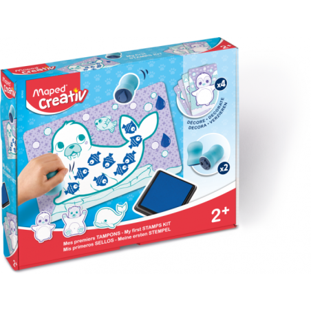 Set de coloriage EARLY AGE STAMPS CREATIV MAPED