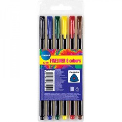 Feutre de bureau pte 0.7 FINELINER poch de 6 CENTRUM