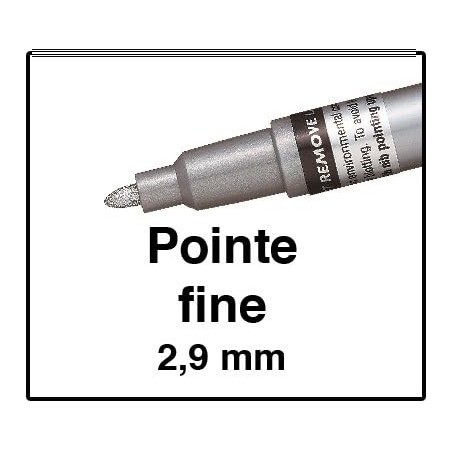 Feutre de bureau pointe fine paint marker doré PENTEL