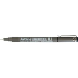 Feutre drawing system 0,1 mm noir ARTLINE