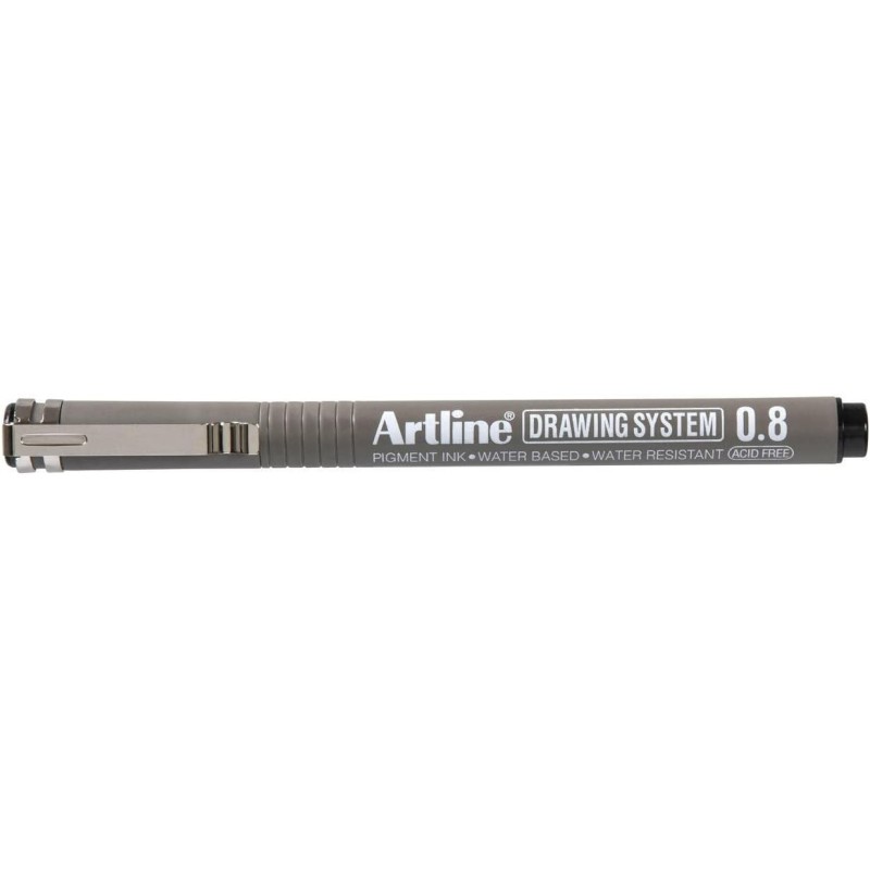 Feutre drawing system 0,8 mm noir ARTLINE