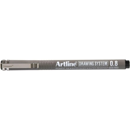 Feutre drawing system 0,8 mm noir ARTLINE