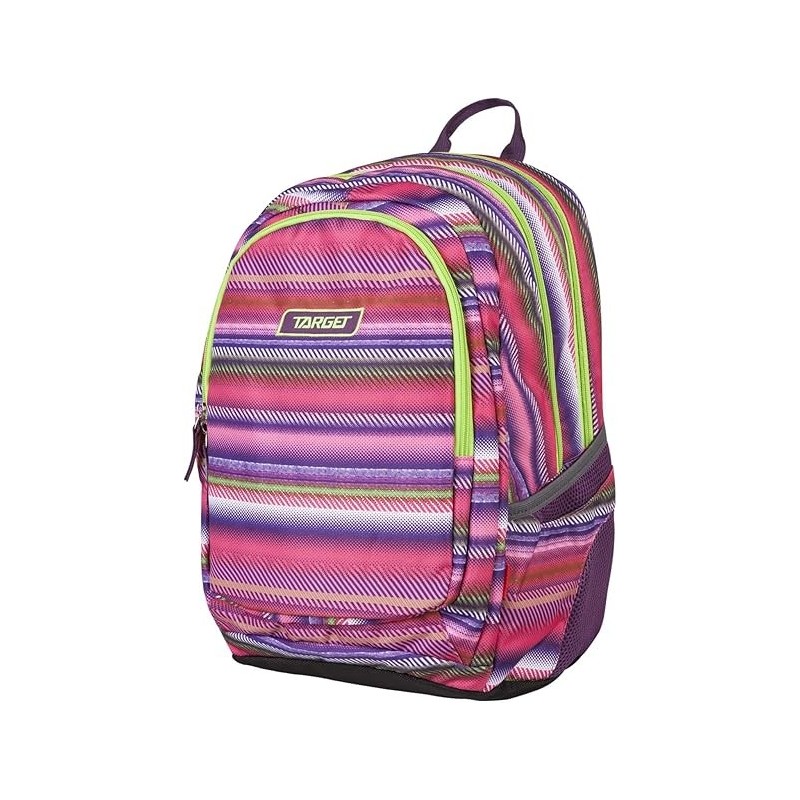 Sac à dos large 3 zip allover TARGET