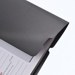 Agenda oxford office 15x211sem sur 2pages 2024 gris élastique noir français