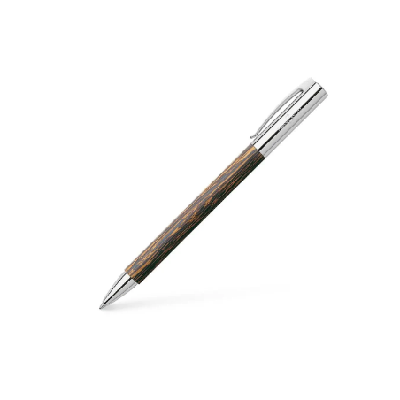 Stylo à bille twist Ambition coconut wood Faber Castell
