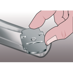 Agrafeuse à pince  24-26/6 + agrafe ss blister Universal Maped