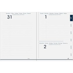 Agenda ML Touch Bleu clair QUO VADIS