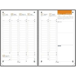 Agenda semainier 21x27 128p artist 2025 Oxford