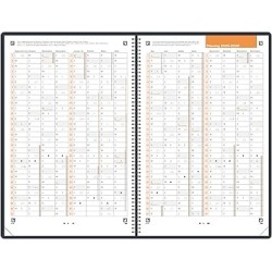 Agenda semainier 21x27 128p artist 2025 Oxford