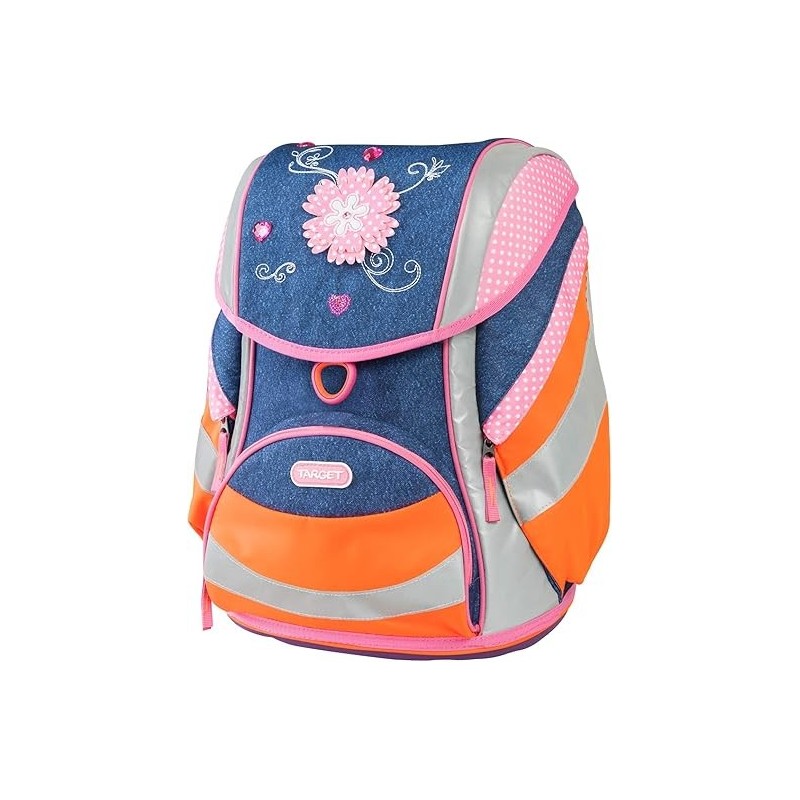 Sac à dos reflex fabric jeans flower 26347 TARGET