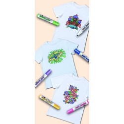 Marqueur permanent pte ogive 2mm pour TSHIRT  ARTLINE