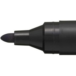 Marqueur permanent pte ogive poch de 4 Q-CONNECT