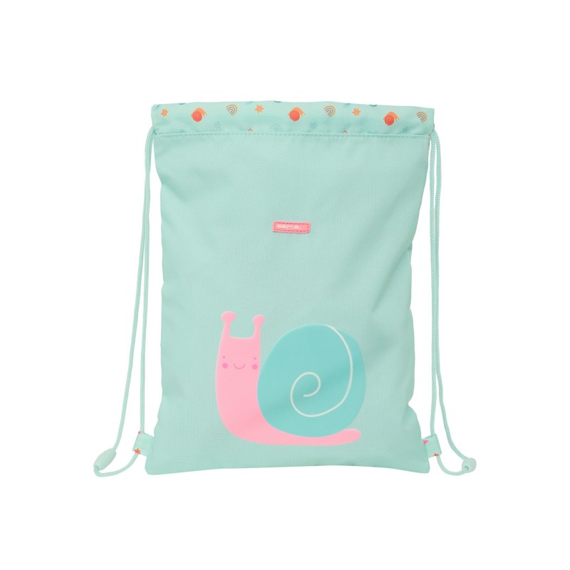SAC DE GYM JUNIOR 34 CM PRÉSCOLAIRE ESCARGOT SAFTA