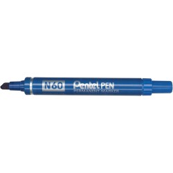 Marqueur permanent pte biseauté N60 Pentel