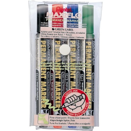 Marqueur permanent biseauté MAXIFLO