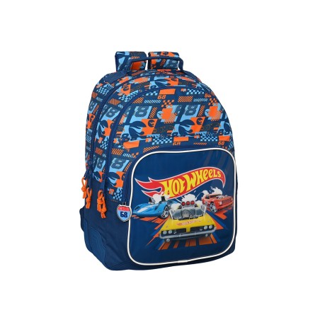 Sac à dos double 38 cm HOT WHEELS SPEED CLUB SAFTA
