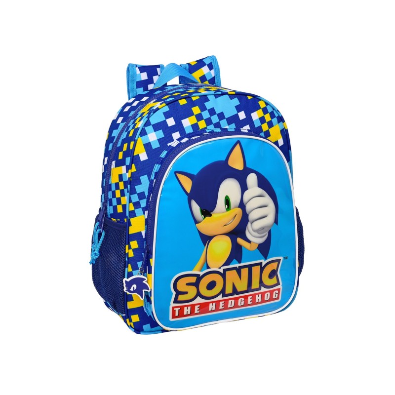 Sac à dos JUNIOR 38 CM SONIC SPEED SAFTA