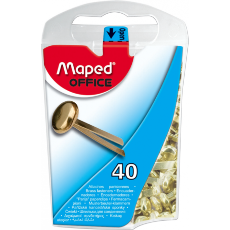 Attache parisienne 17mm ( blister40) Maped