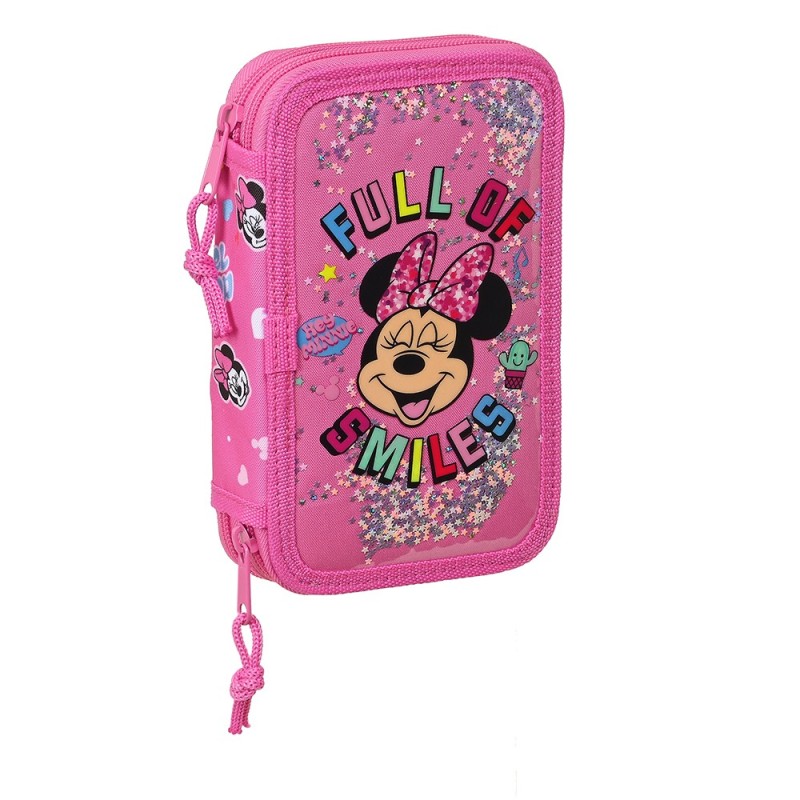 Trousse garnie 2 étages 28pcs MINNIE MOUSE "LUCKY SAFTA