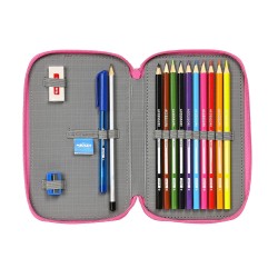 Trousse garnie 2 étages 28pcs MINNIE MOUSE "LUCKY SAFTA