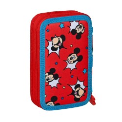 Trousse garnie 2 étages 28pcs MINNIE MOUSE HAPPY SMILES SAFTA