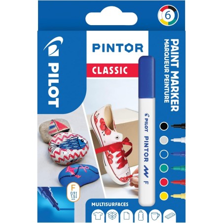 Marqueur permanent pte 1mm BASIC PINTOR Pilot