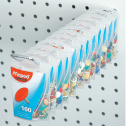 Punaises couleur 10mm (Blister 100) Maped