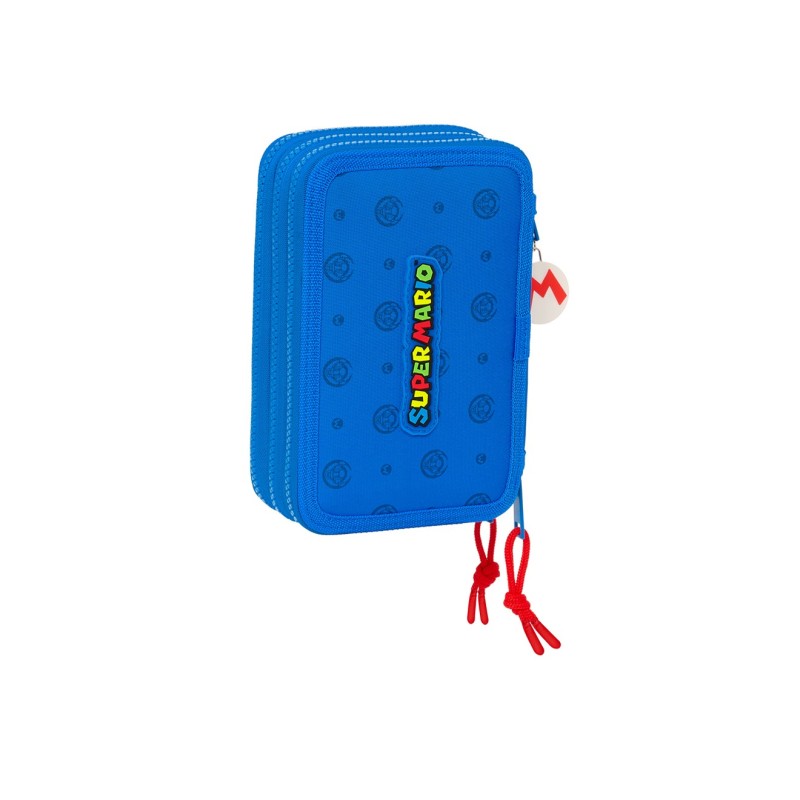 Trousse TRIPLE FILLED 36 PCS. SUPER MARIO PLAY SAFTA
