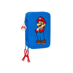 Trousse TRIPLE FILLED 36 PCS. SUPER MARIO PLAY SAFTA