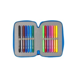 Trousse TRIPLE FILLED 36 PCS. SUPER MARIO PLAY SAFTA