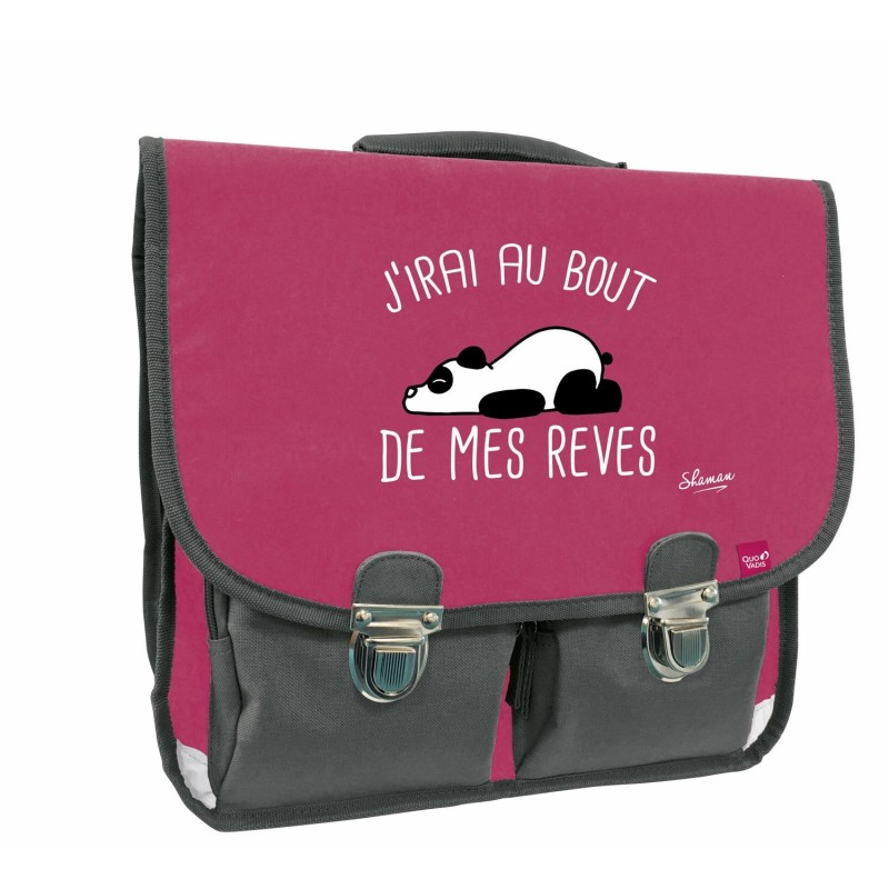 Cartable vintage Shaman bout de rêve@ 38x30x14cm 246668Q QUOVADIS